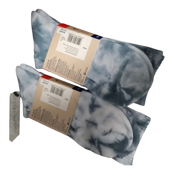 Champion Men's Tie-Dye Crew Socks - Blue  2 Pair - Picture 2 of 2